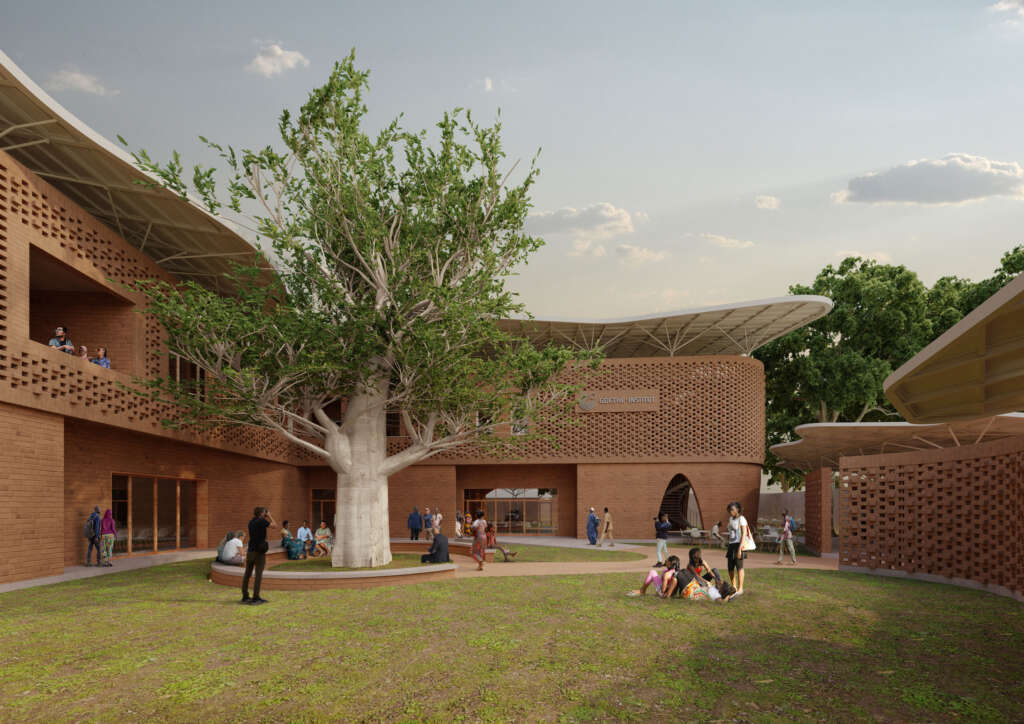 Kéré Architecture-designed Goehte Insitut Dakar begins construction in Senegal