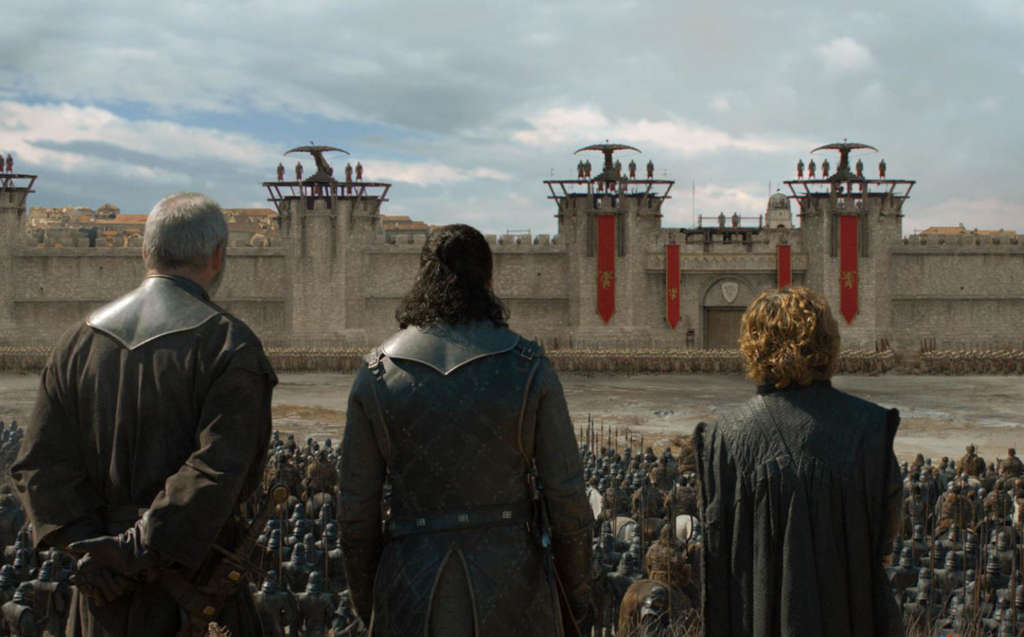 10 Iconic Architecture Photos from Game of Thrones s8e5 "The Bells" [spoilers]