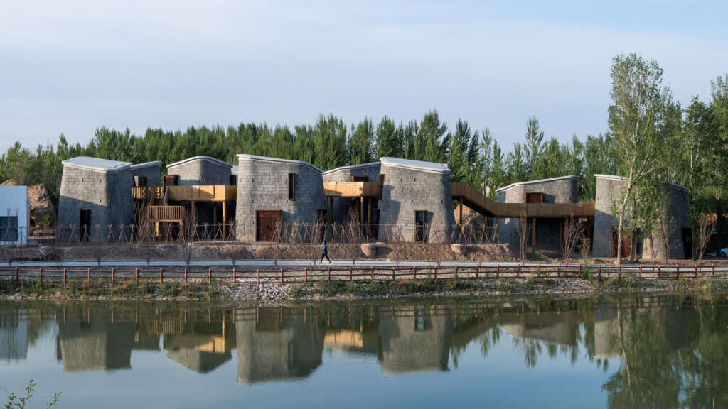 These vertical grottos in China are inspired by local native cave dwellings