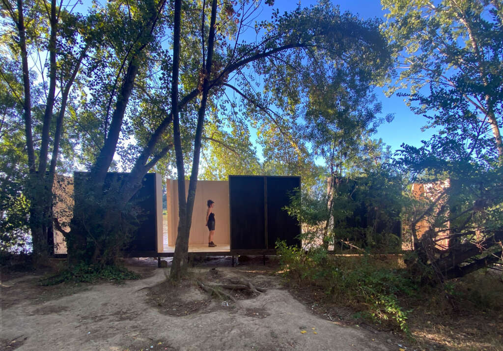 Rintala Eggertsson Architects design and build ‘Hiber Space’ installation in Logroño, Spain