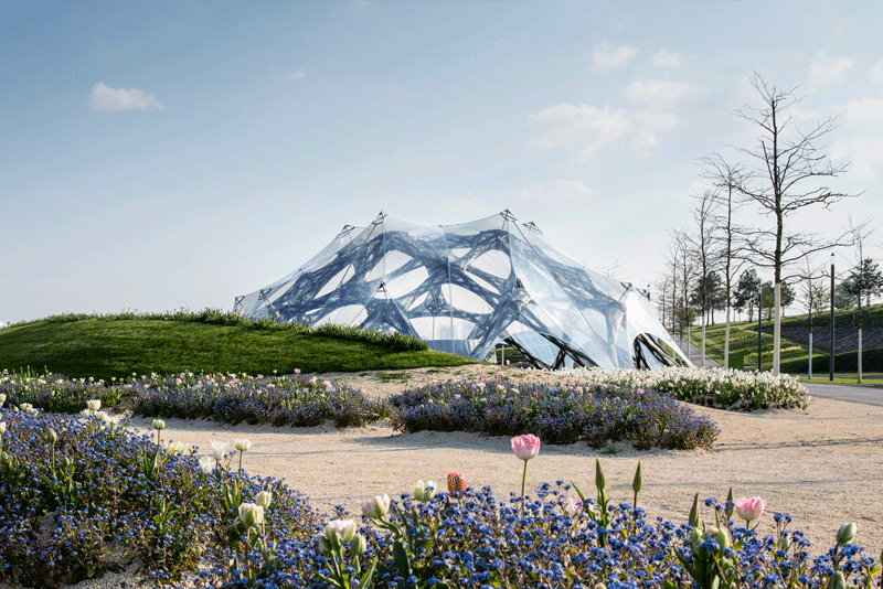 Biomimetic Pavilions Rise in Heilbronn