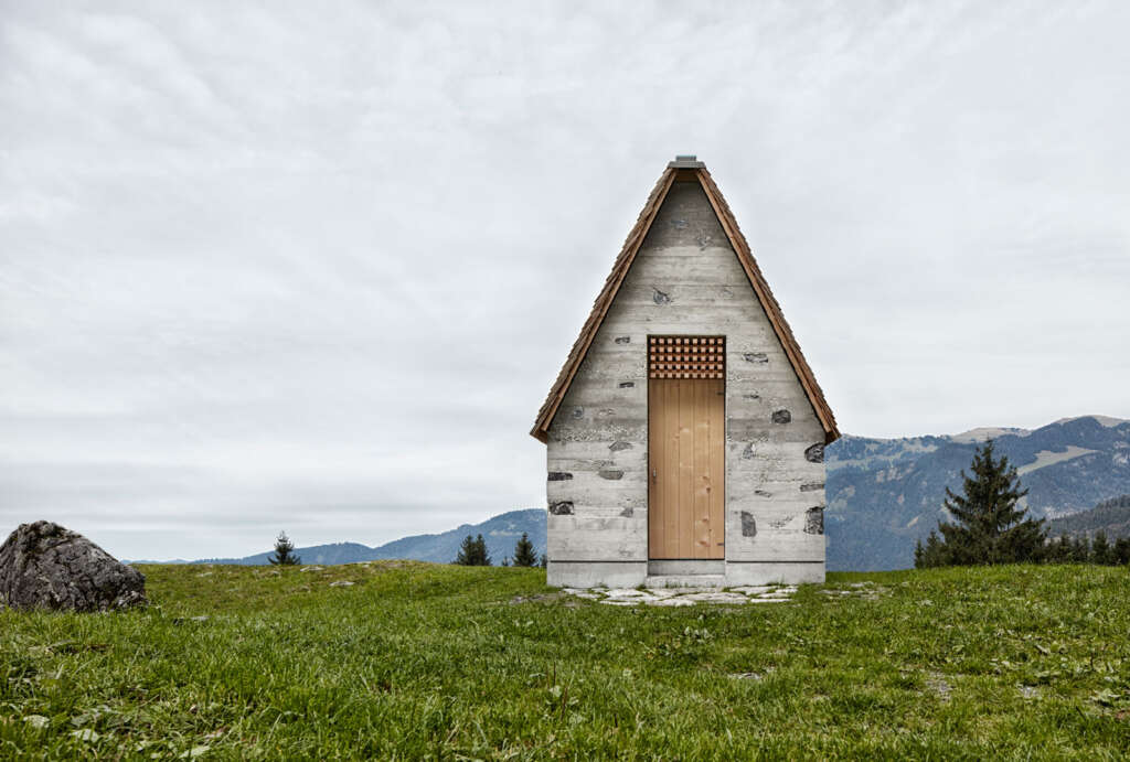 Wirmboden is an alpine chapel in the valley of  Bregenzerwald