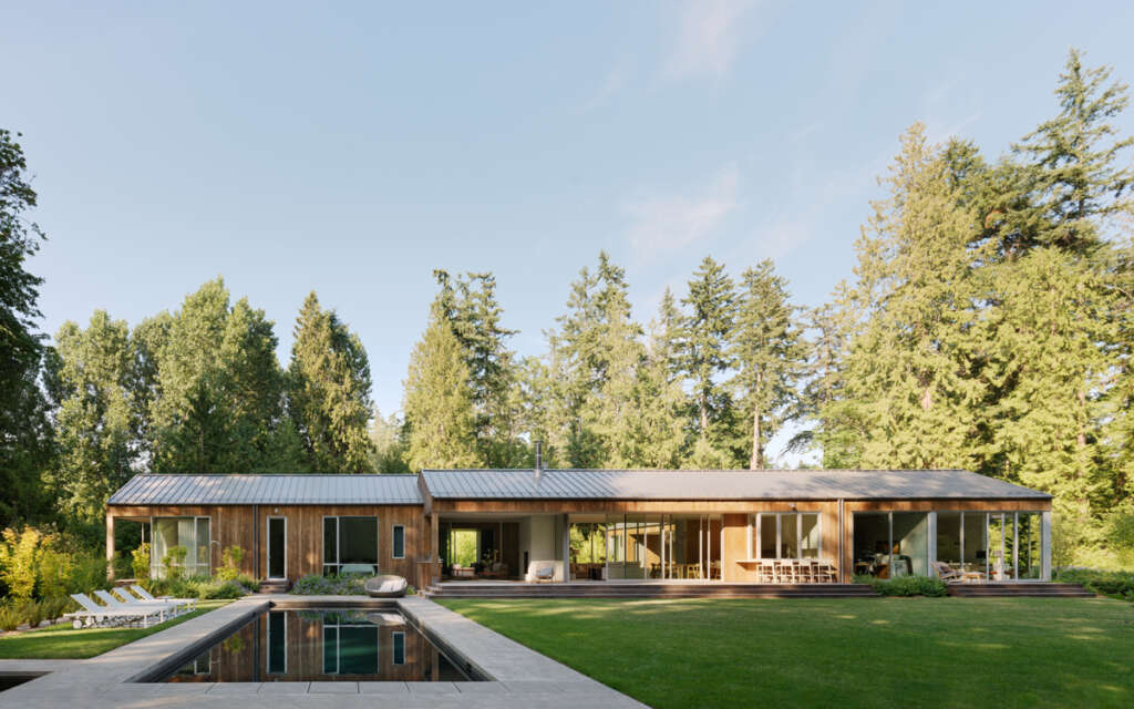 Heliotrope Architects design Interurban Residence in the Seattle Region
