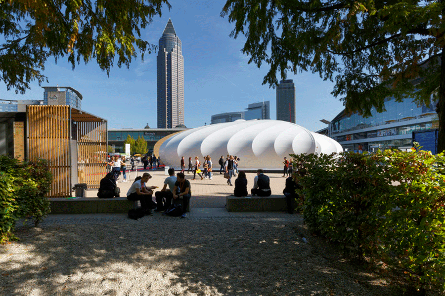 Frankfurt Pavilion by schneider+schumacher