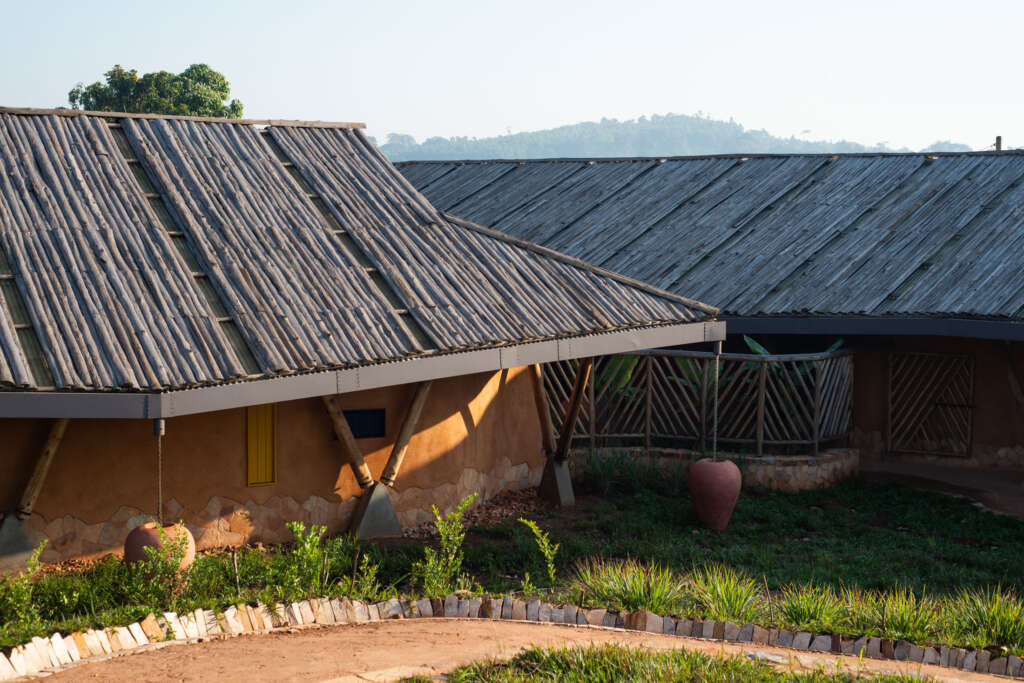 This junior school in Uganda is designed as a 'large home' to provide a comfortable educational environment for children