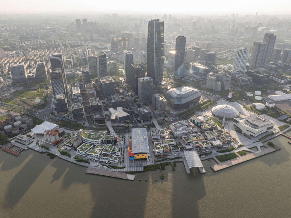 MVRDV transforms former industrial site on Shanghai’s West Bund into lively leisure and culture zone