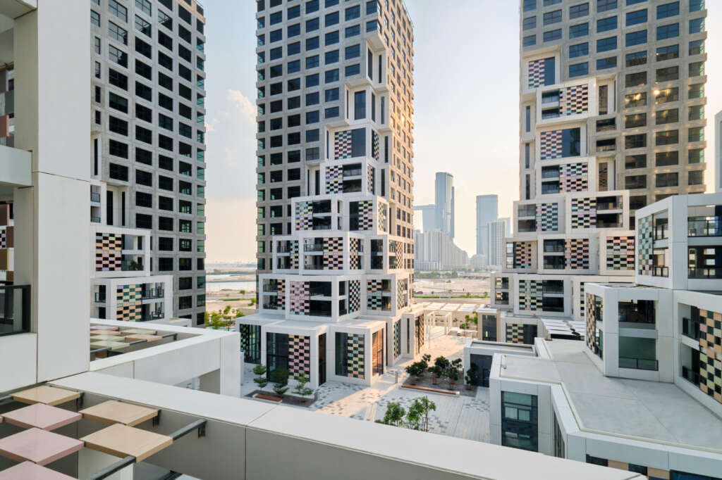 MVRDV design pixelated multi-use complex in Abu Dhabi