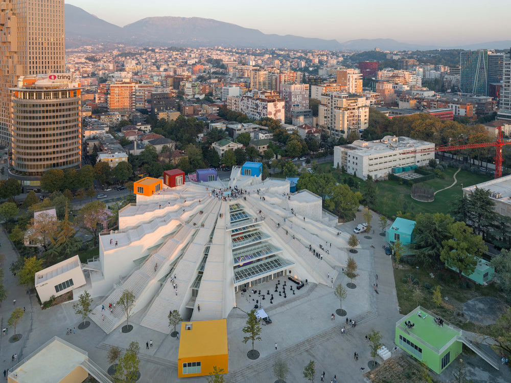 The people reclaim the monument: MVRDV’s Pyramid of Tirana inaugurated