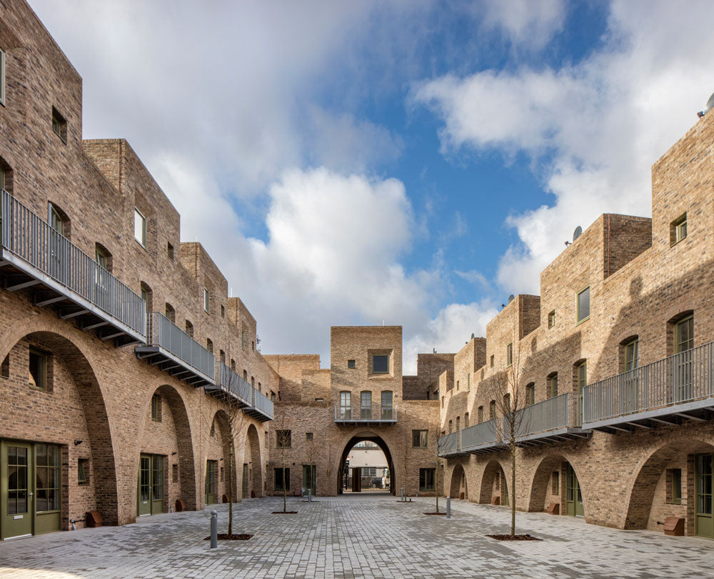 Peter Barber Architects Design Castle-like Housing in East London