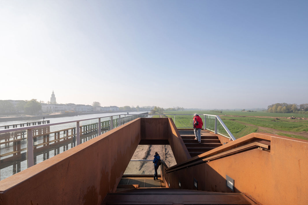 New Bridge in Zutphen Spans Over the IJssel River