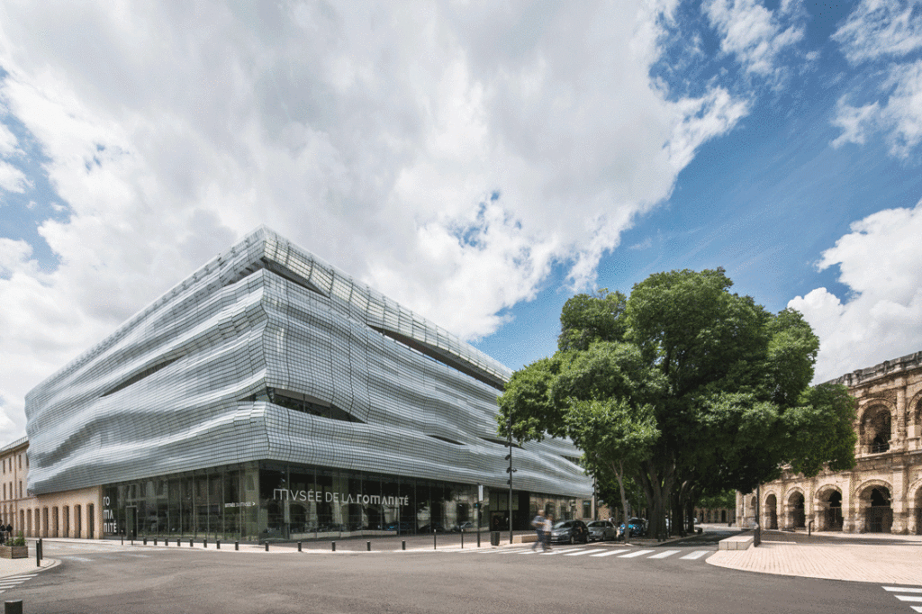 The Musée de la Romanité by Elizabeth de Portzamparc Opens in France