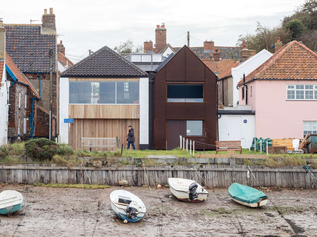 This home in Wells Next the Sea overlooks a harbour and conservation area