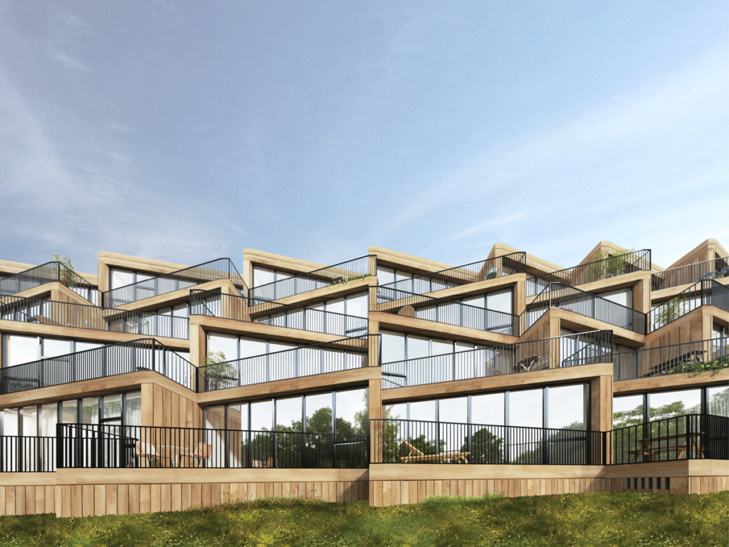 Zig-Zag Apartments Create New Generation of Affordable Housing