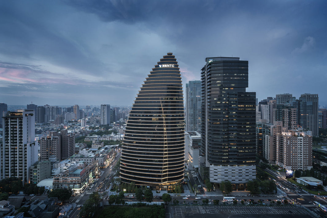 Aedas Designs Taiwanese Office Tower Inspired by a Bamboo Shoot