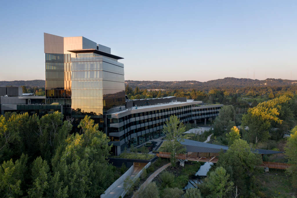 New Serena Williams Building by Skylab Architecture at Nike World Headquarters in Oregon opens