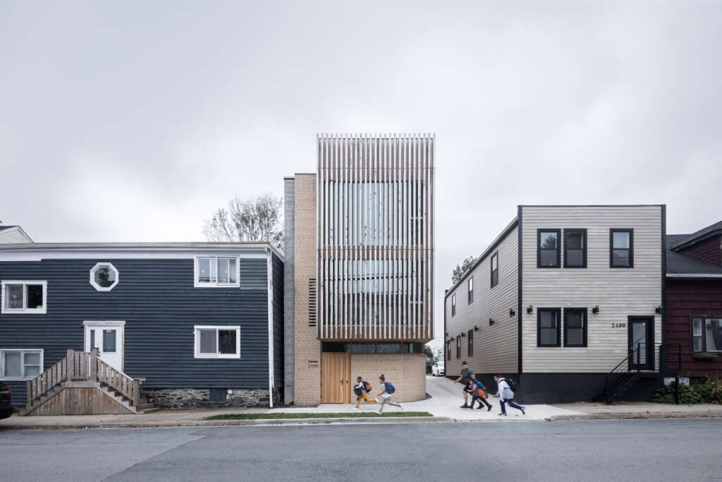 Omar Gandhi Architects design private residence and social space in historic North End of Halifax, Nova Scotia
