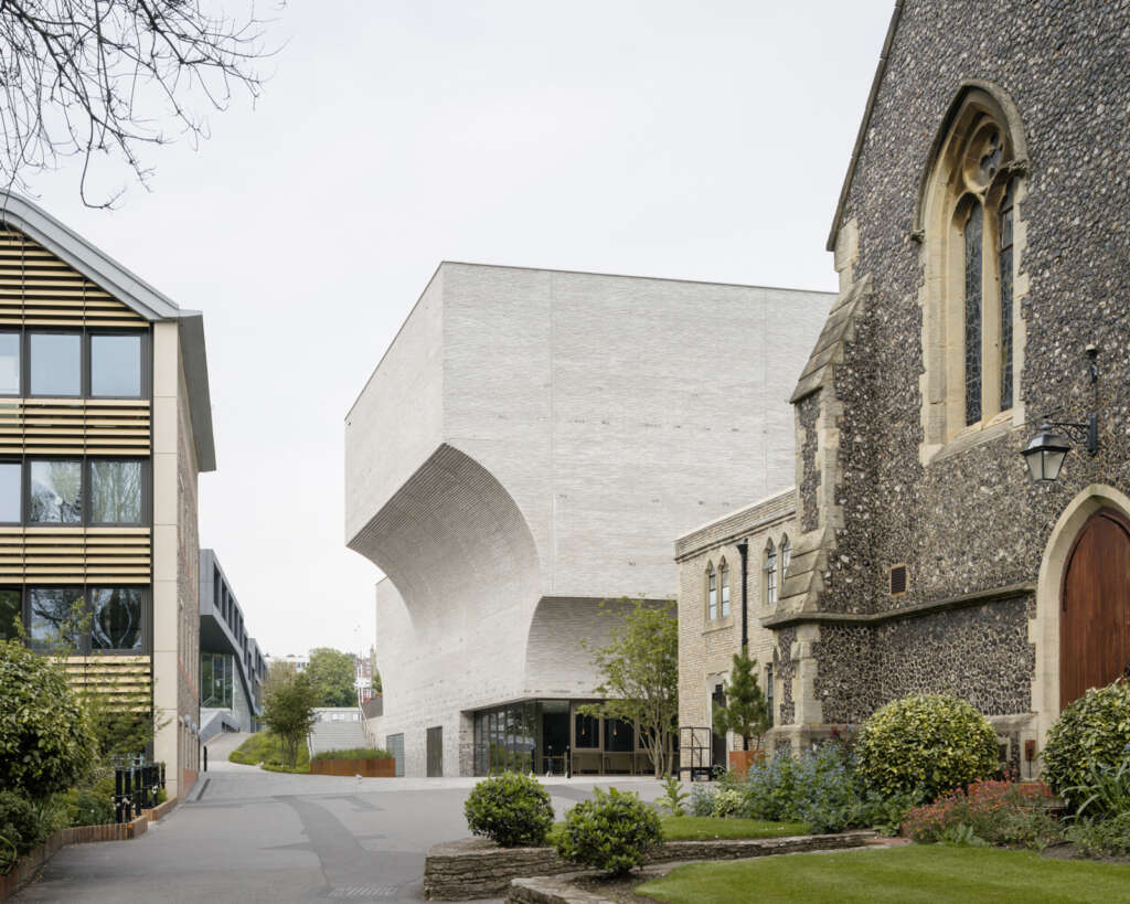 New theatre by krft for Brighton College places pupils front and centre