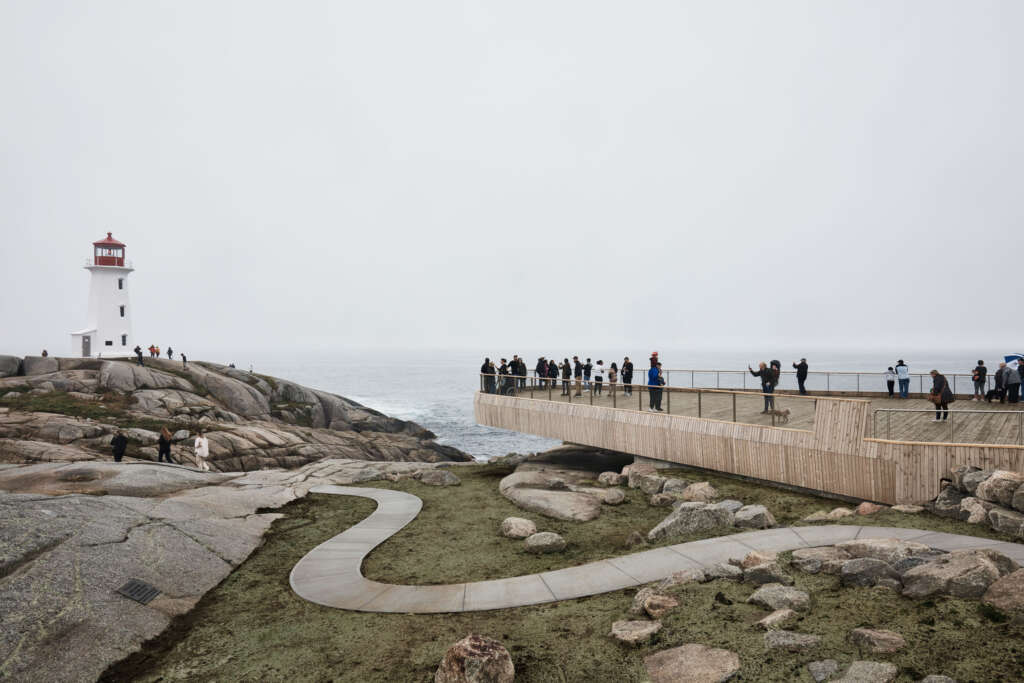 Omar Gandhi completes accessible viewpoint overlooking Peggy's Cove