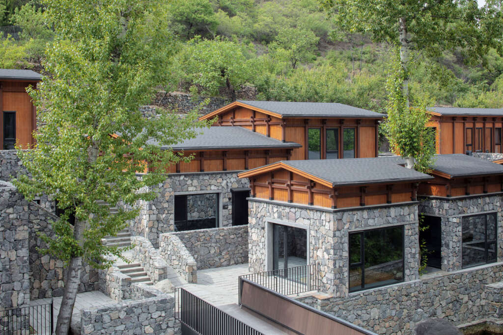 Penda China design natural resort inspired by surrounding villages