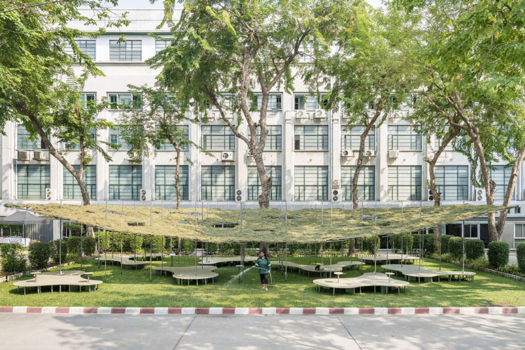 SP/N &amp; Nerd Studio design “Livable Scape” pavilion in Bangkok