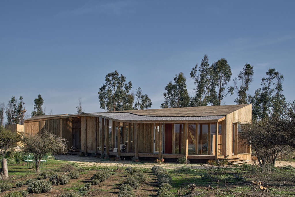Cazú Zegers Arquitectura design home and final resting place for middle-aged couple in Chile
