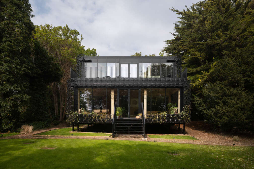 Giles Miller Studio completes first residential property with woven facade near Broadstairs, Kent