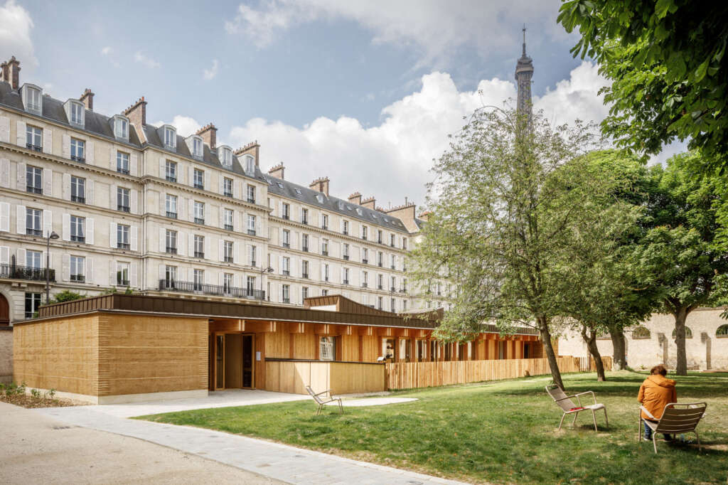 Régis Roudil Architects design child care centre in the heart of the Palais de l’Alma, Napoleon’s former stables