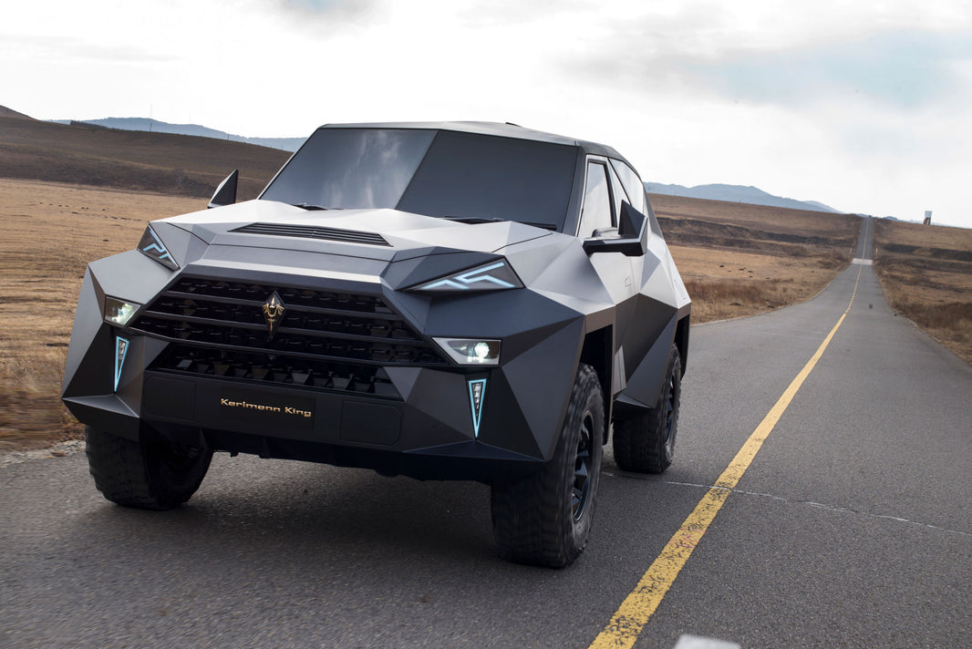 Introducing the Ground Stealth Fighter SUV by Karlmann King