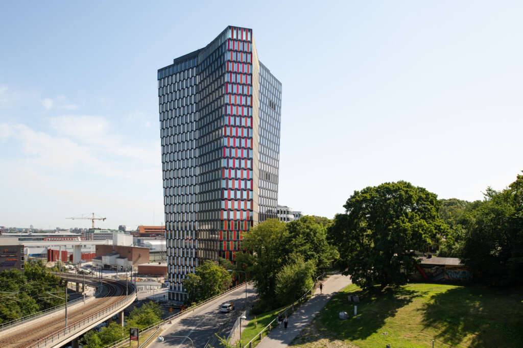 Stockholm One by sauerbruchhutton rises in Sweden