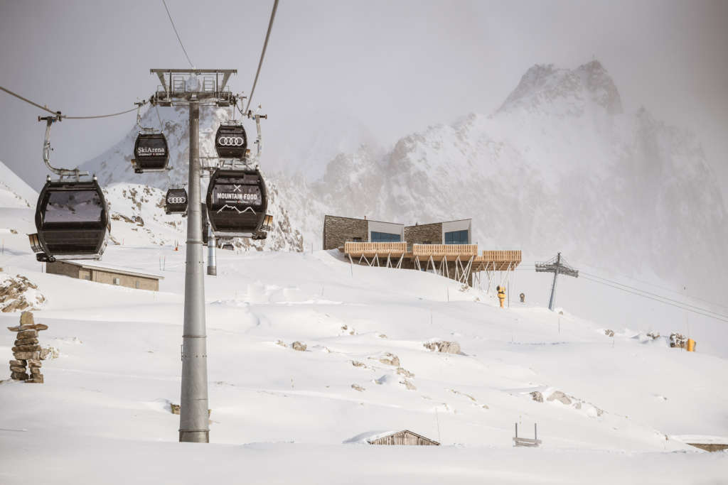 Christina Seilern designs restaurant on top of the Swiss Alps