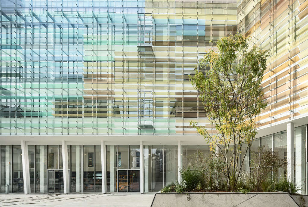 Ferrier Marchetti Studio complete colourful Grand Central Saint Lazare building in Paris