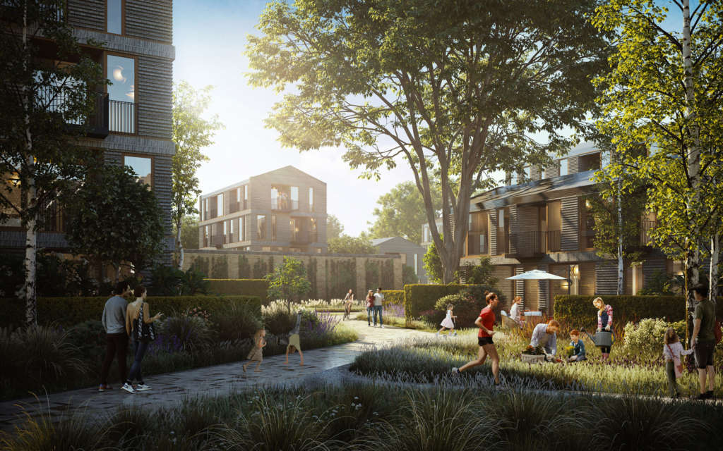 Schmidt Hammer Lassen and BOGL envision a new district on a former prison site near Copenhagen