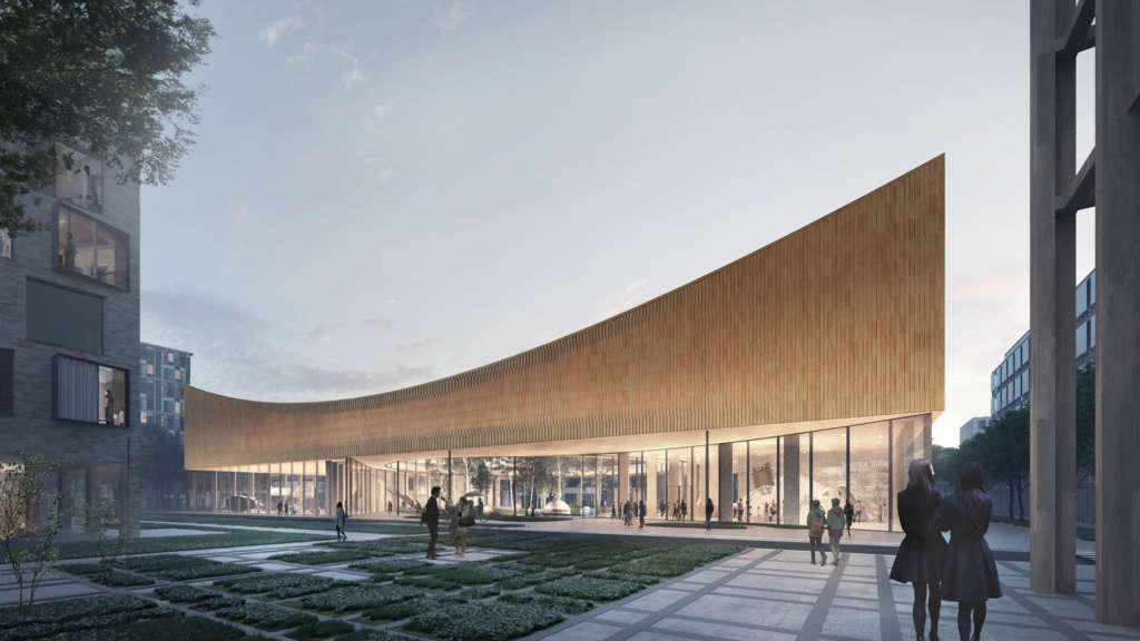 Danish architect's COBE design co2-neutral museum in Sweden