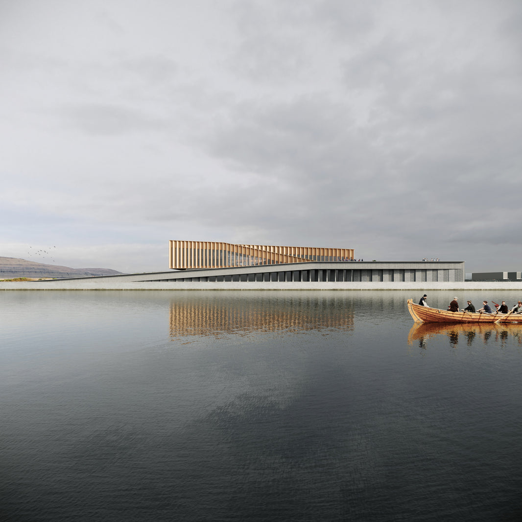 Henning Larsen design new ferry terminal inspired by local customs in the Faroe Islands