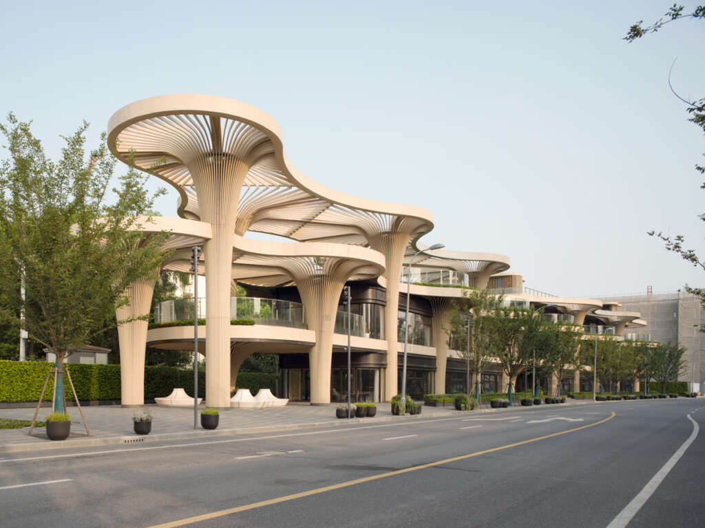 Koichi Takada Architects completes marketplace inspired by architectural forest in Shanghai