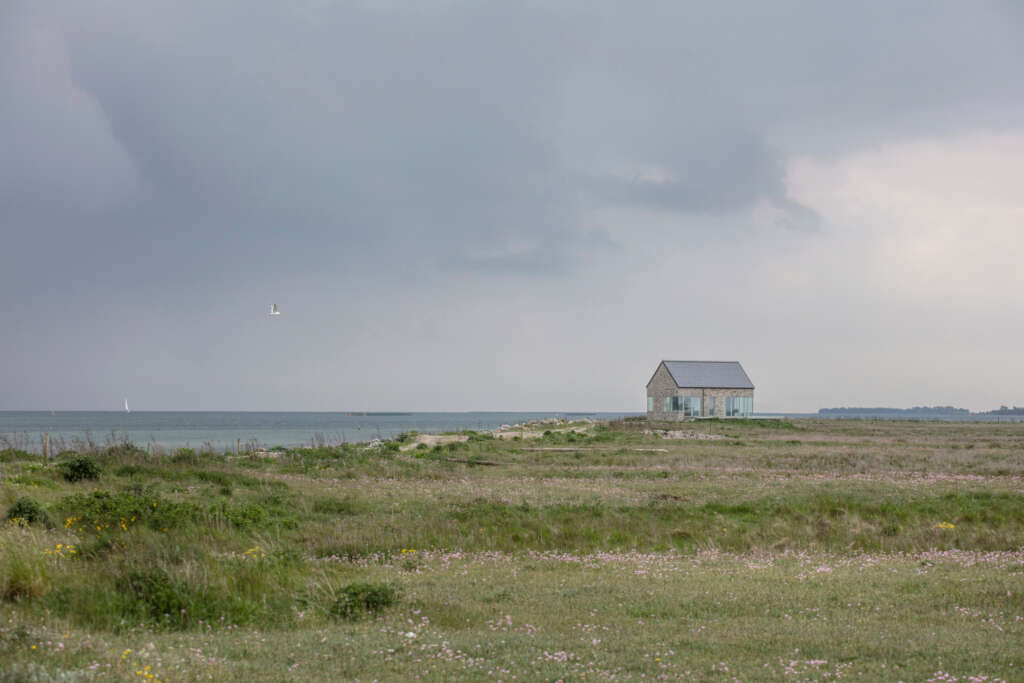 Escape to this rugged coastal holiday home on a small Danish island