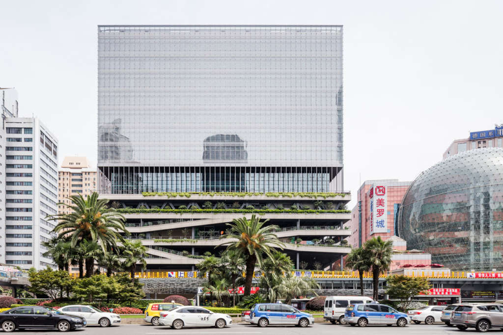 Jacques Ferrier Architecture and Sensual City Studio Design Hanging Gardens in Office Park
