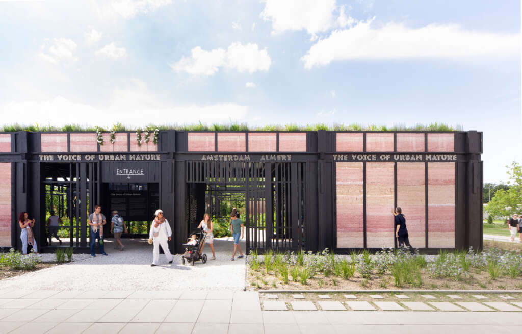 Overtreders W complete bio-based pavilion for Floriade 2022 in Almere