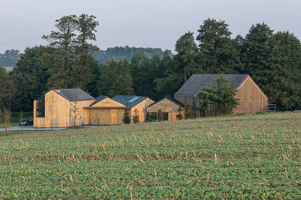 BXB studio transforms old Polish homestead into modern farmhouse