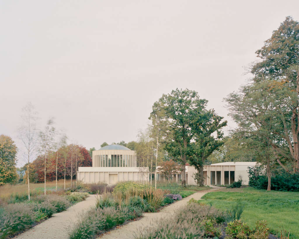 James Gorst Architects completes temple complex in rural Hampshire