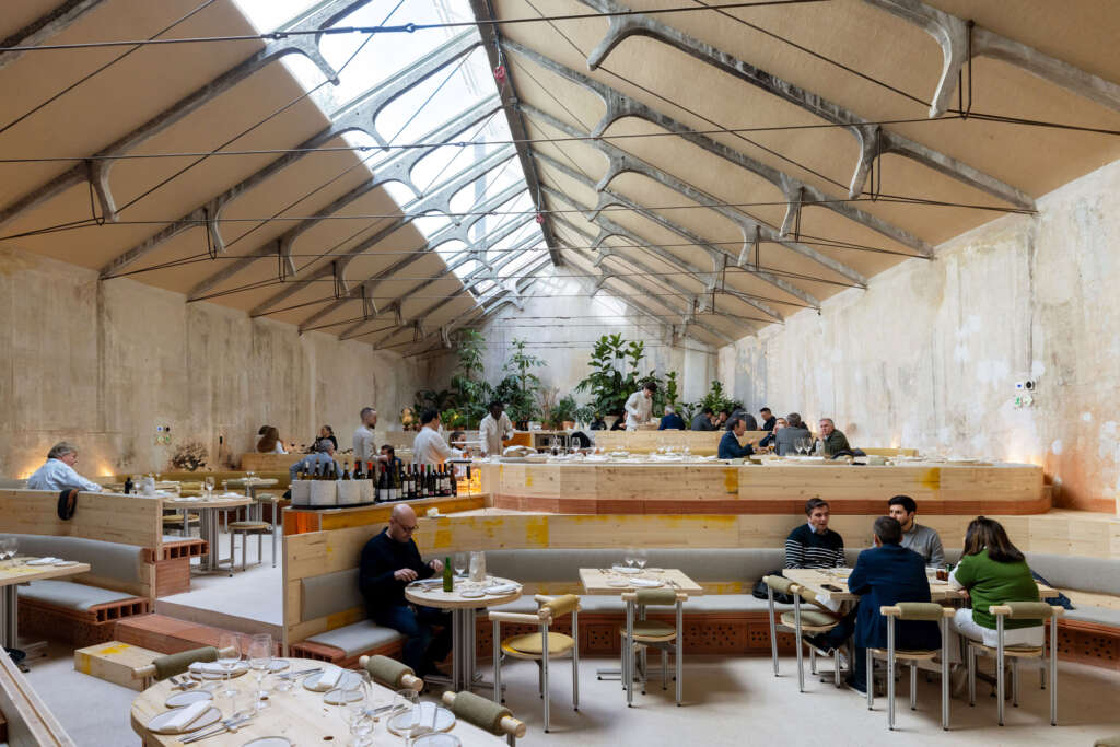 selgascano convert old industrial space into new restaurant in Madrid