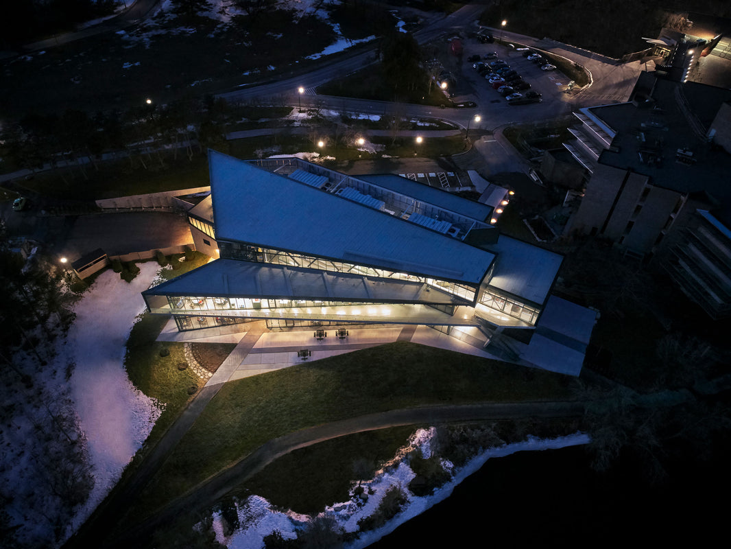 New Student Centre in Peterborough Explores its Connection with the Otonabee River