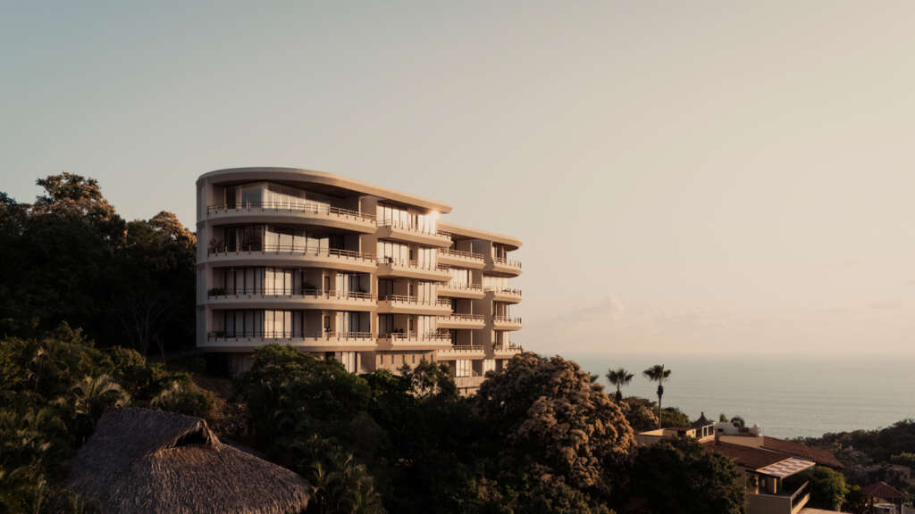 CAAM design luxury villas overlooking the Zihuatanejo Bay in Mexico