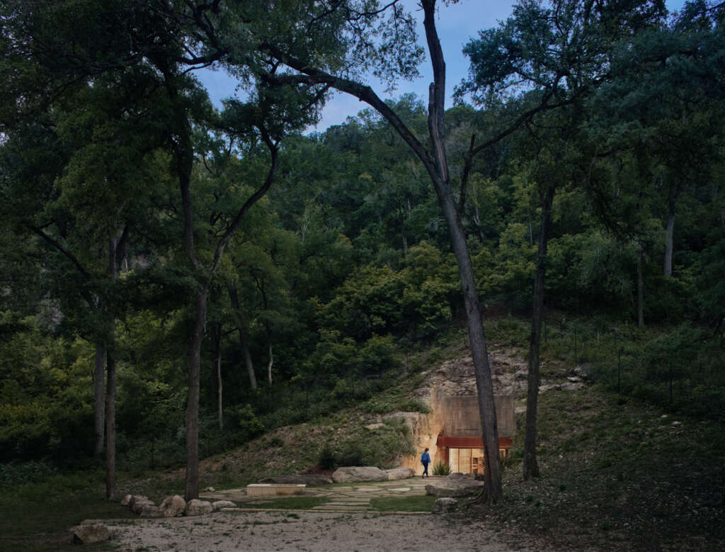 Clayton Korte designs Texas Hill Country Wine Cave