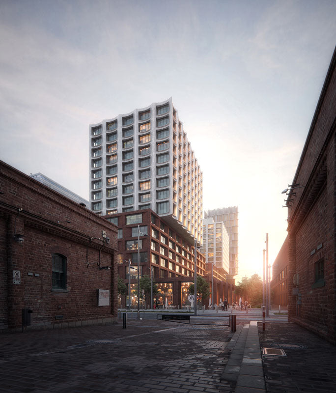 COBE Designs Modern Rental Building in Toronto