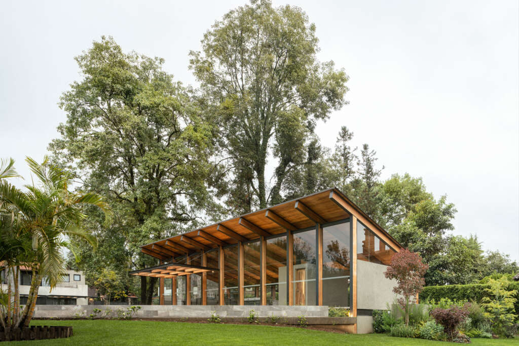 This residential development in Mexico is inspired by the forest and local vernacular