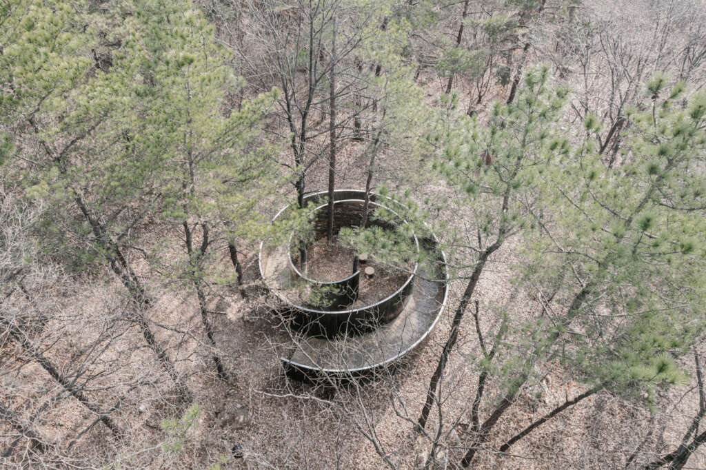 NEXT Architects design spiral forest pavilion in South Korea