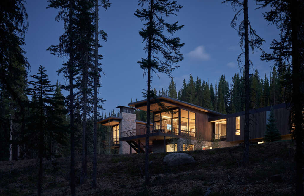 Escape to this rural basecamp by CLB Architects in Big Sky, Montana