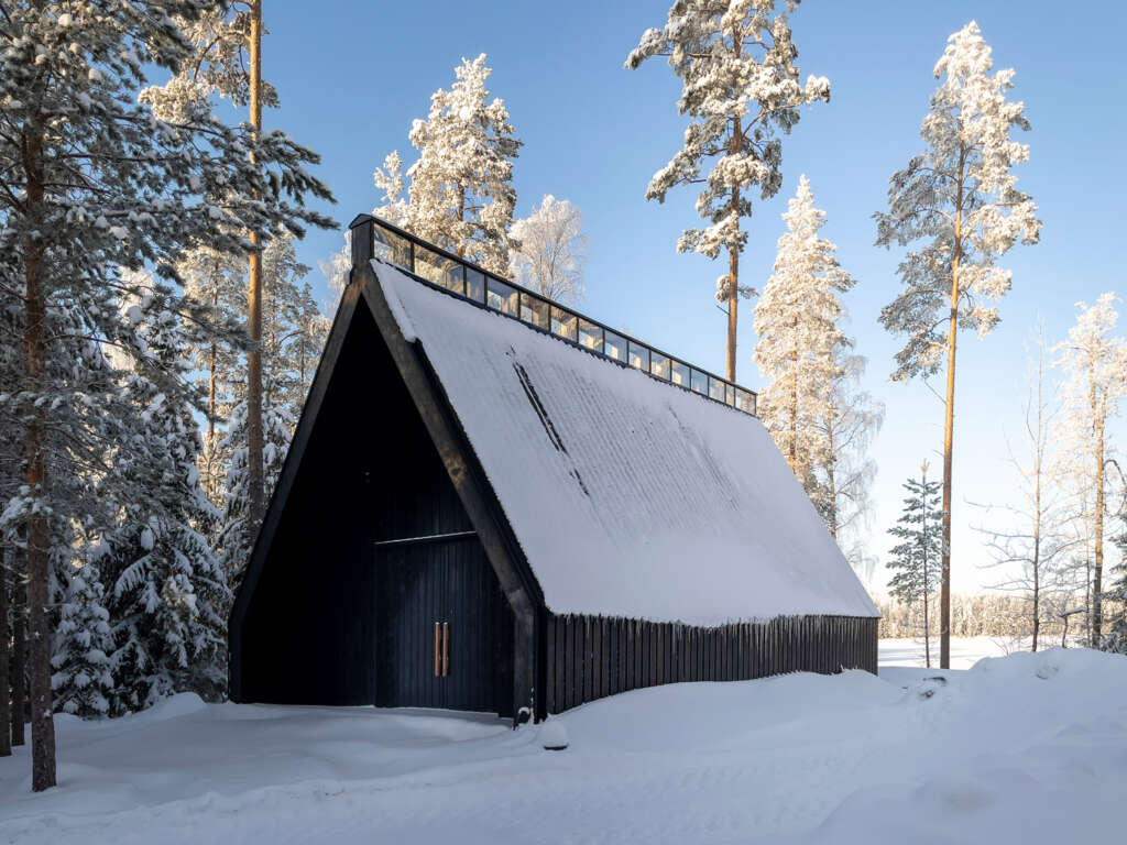 Architecturestudio NOAN complete a forest chapel in the Finnish countryside