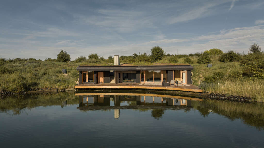 Hiding in plain sight - Hello Wood’s newest CLT house blends natural and built environment with sustainable materials